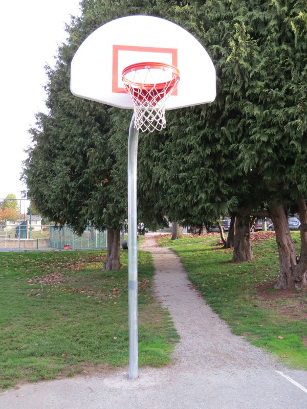 Basketball Goal Installation detail