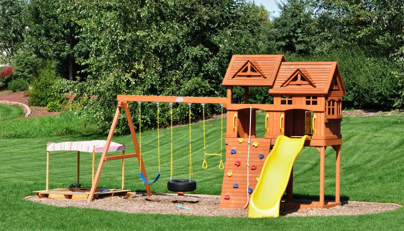 Wooden Playset Installation